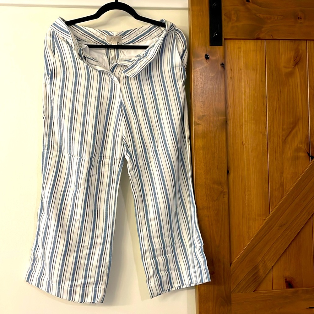 Loft wide leg pants